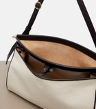 Alaïa Le Click Pocket Large canvas tote bag