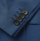 Hugo Boss - Novan/Ben Slim-Fit Virgin Wool Suit Jacket - Blue