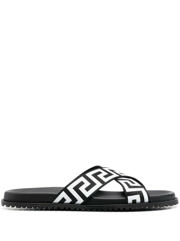 Photo: VERSACE - Logo Slippers