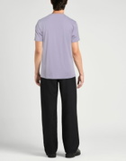 Maison Kitsuné Mens T-shirt Lilac