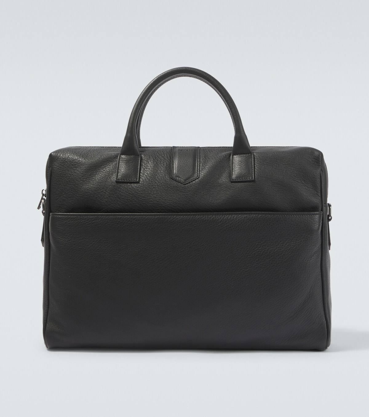Canali Leather briefcase