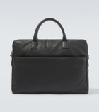 Canali Leather briefcase