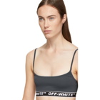 Off-White Grey Training Bra