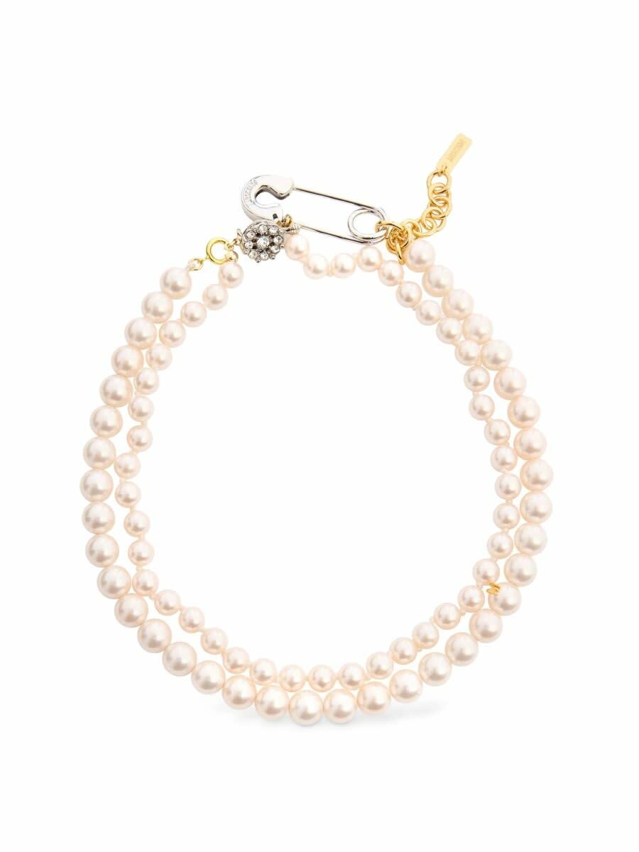 Moschino Gold Archive Goose Necklace Moschino