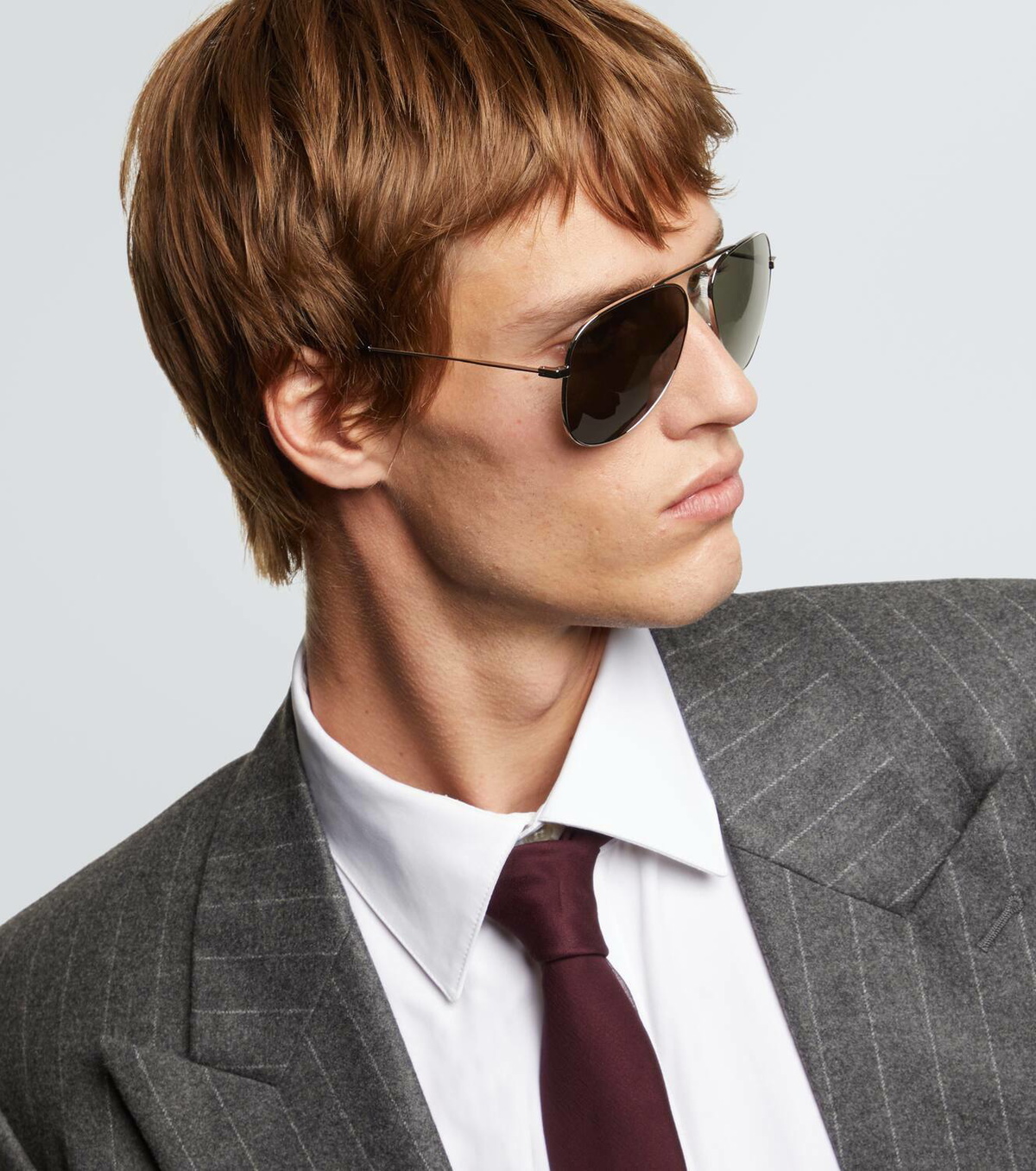 Saint Laurent SL 800 aviator sunglasses