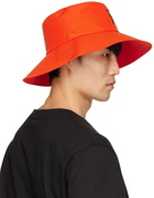 AMI Alexandre Mattiussi Orange Puma Edition Bucket Hat