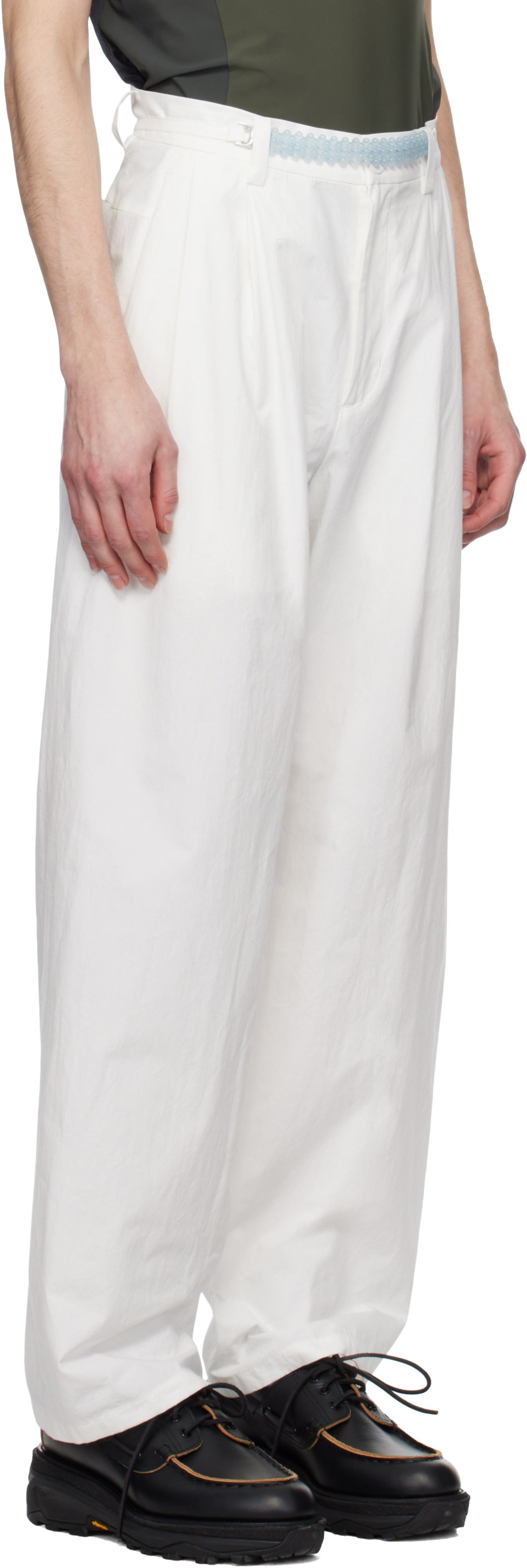 HYEIN SEO White Wide Trousers