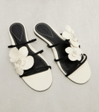 Zimmermann Orchid leather sandals