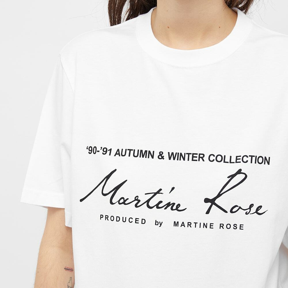 ぜ*ぁ様 Martine Rose ロゴ入りホワイトTシャツ M Martine Rose T Shirt | The Webster