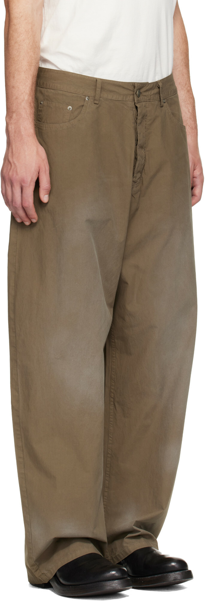 424 Khaki Big Daddy Trousers