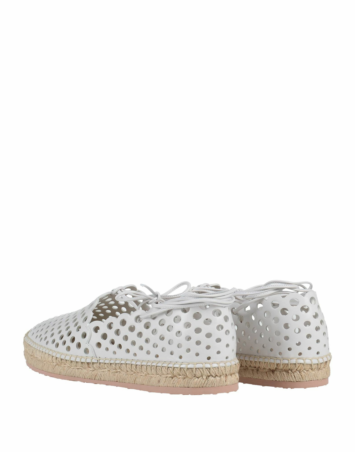 Gianvito Rossi Womens Espadrilles in White