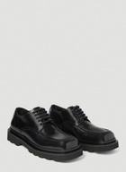 Dolce & Gabbana Brushed Leather Derby Shoes