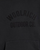 Woolrich Mens Sweatshirt in Black
