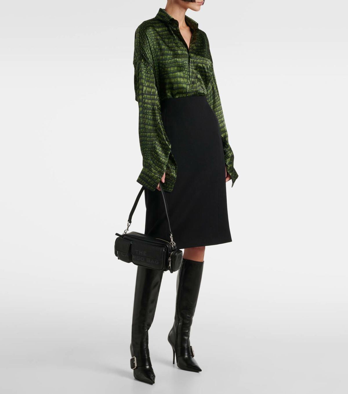 Marc Jacobs Cargo leather crossbody bag
