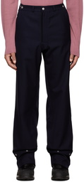 Kiko Kostadinov Navy Haidu Trousers