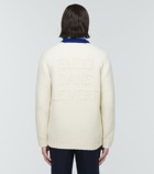 Gucci - Embroidered wool cardigan