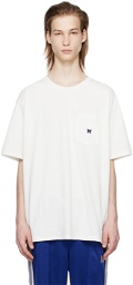 NEEDLES White Pocket T-Shirt