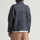 Gander Men's Wool Peveril Jacket in Blue Check