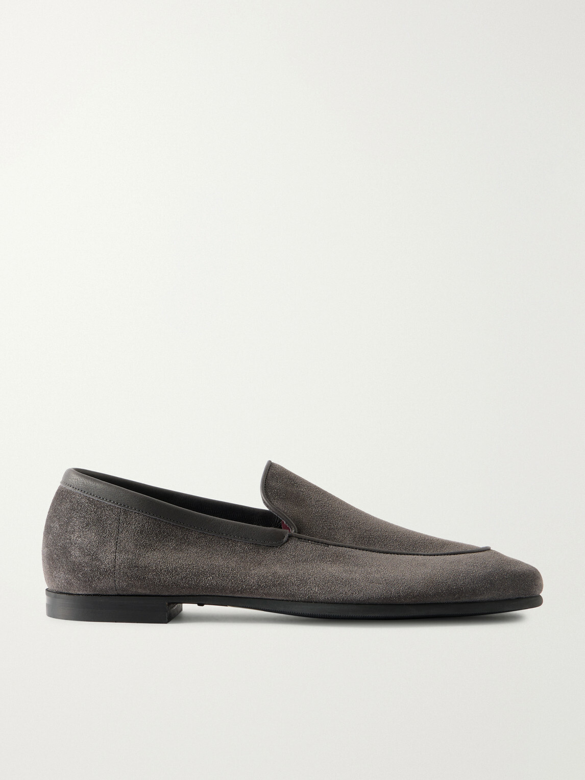 John Lobb - Tyne II Suede Loafers - Gray