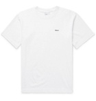 Adsum - Logo-Print Cotton-Jersey T-Shirt - White