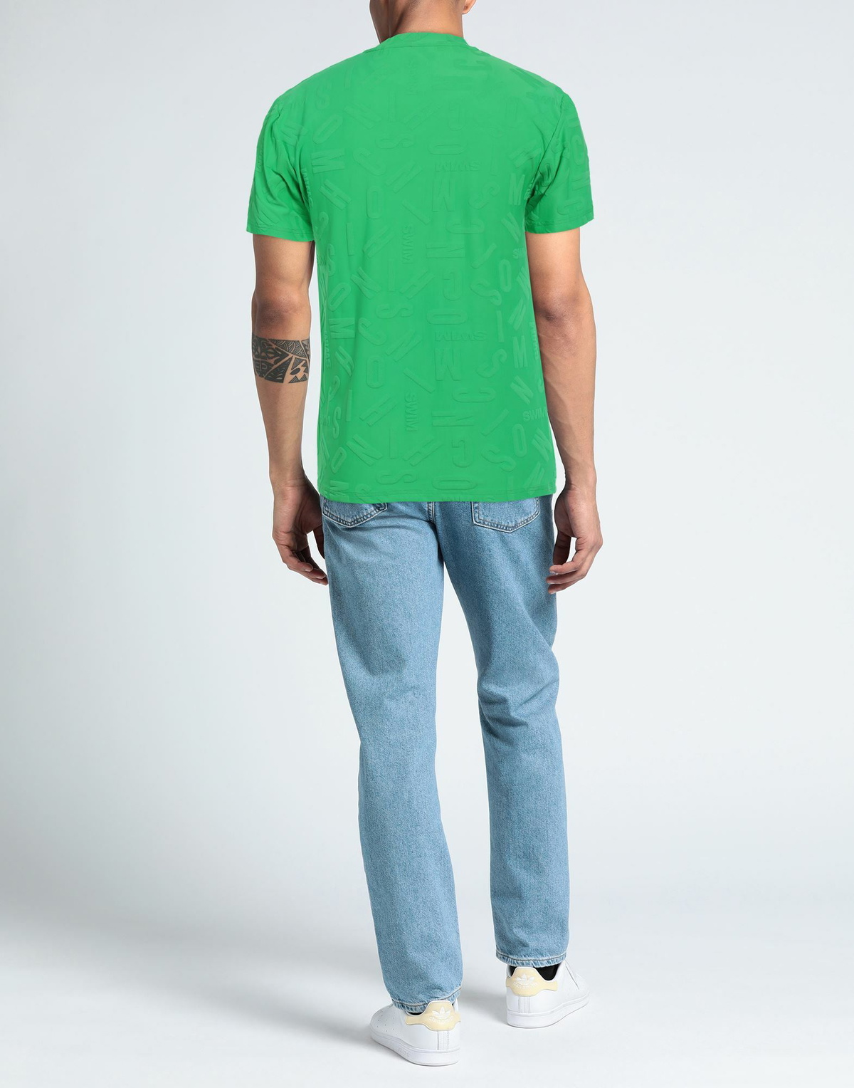 Moschino Mens T-shirt in Green