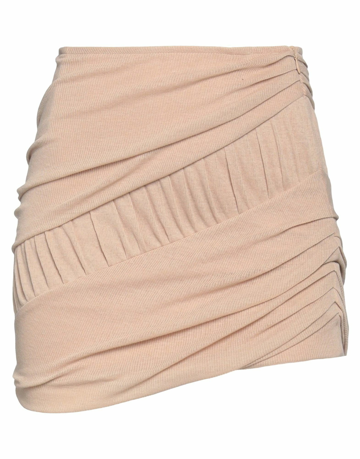 Andreādamo Womens Mini skirt Sand