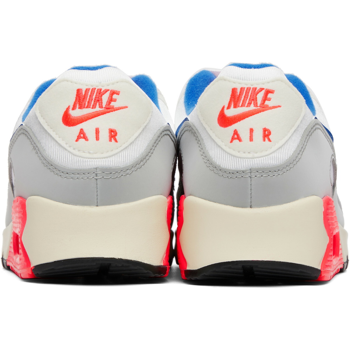 Nike Navy & Beige Air Max 90 Sneakers