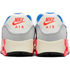 Nike Navy & Beige Air Max 90 Sneakers