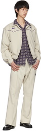 Needles Beige Piping Cowboy Lounge Pants