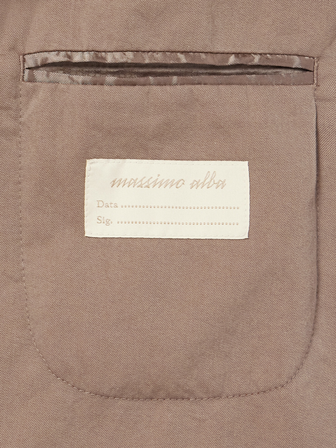 Massimo Alba - Sloop Cotton-Twill Suit - Brown