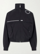 Enfants Riches Déprimés - Serge Logo-Printed Shell Jacket - Black