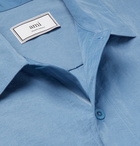 AMI - Tech-Shell Shirt - Blue