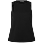 Y-Project Women's Twisted Shoulder Tank Top in Black