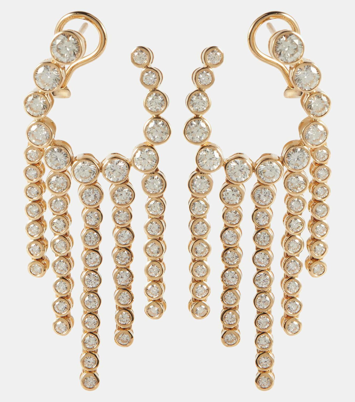 Ondyn Météore earrings with diamonds