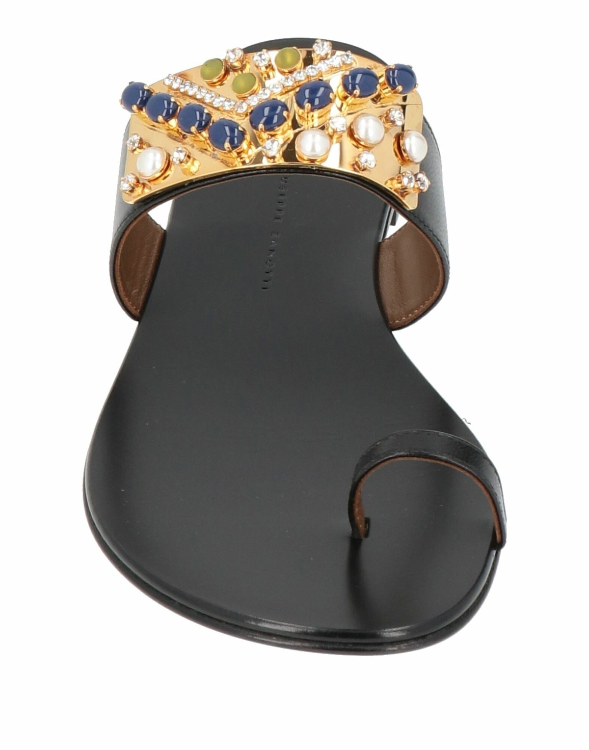 Giuseppe Zanotti Womens Thong sandal in Black