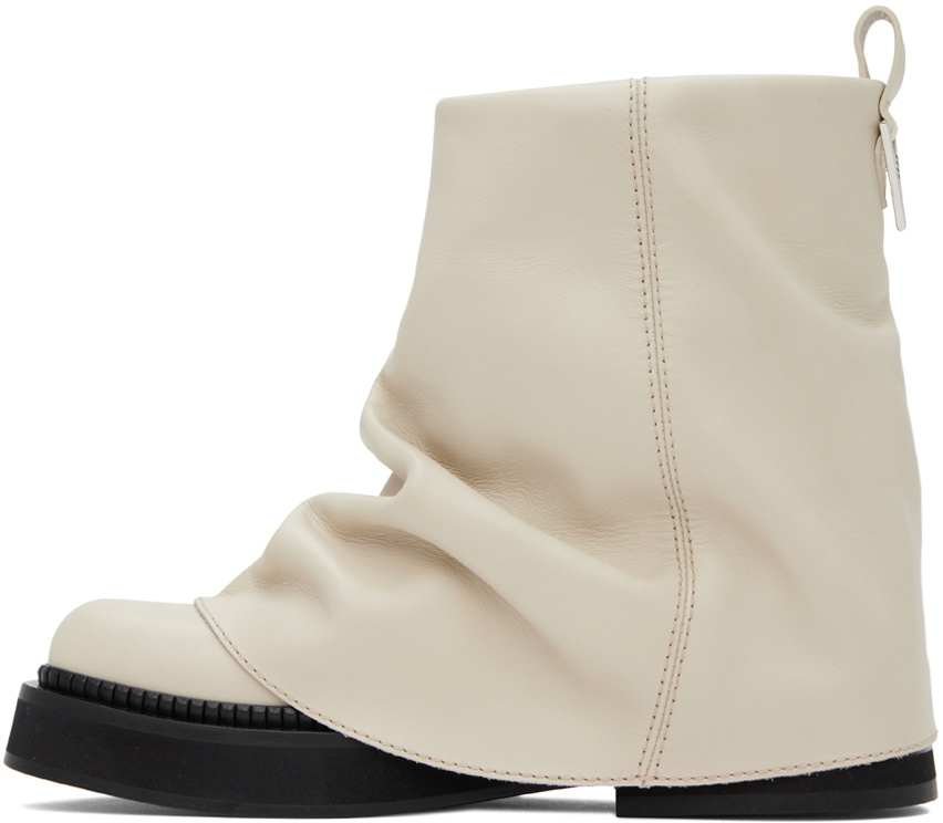 The Attico Off-White Mini Robin Boots The Attico