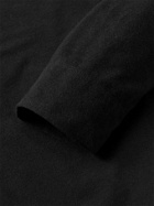 James Perse - Brushed Cotton-Blend Jersey Henley T-Shirt - Black