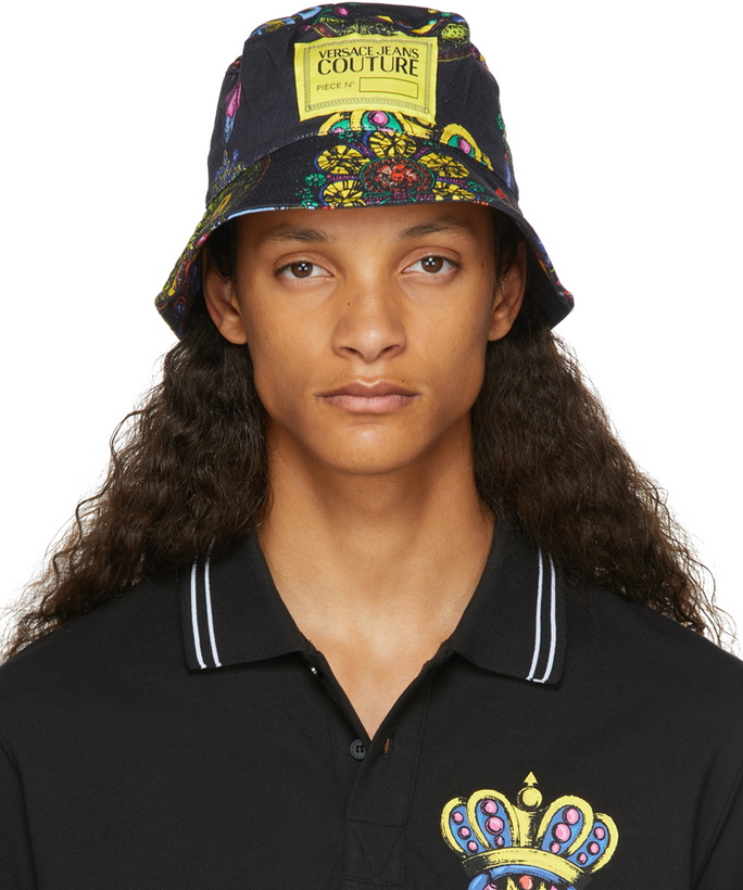 Photo: Versace Jeans Couture Black Regalia Bucket Hat