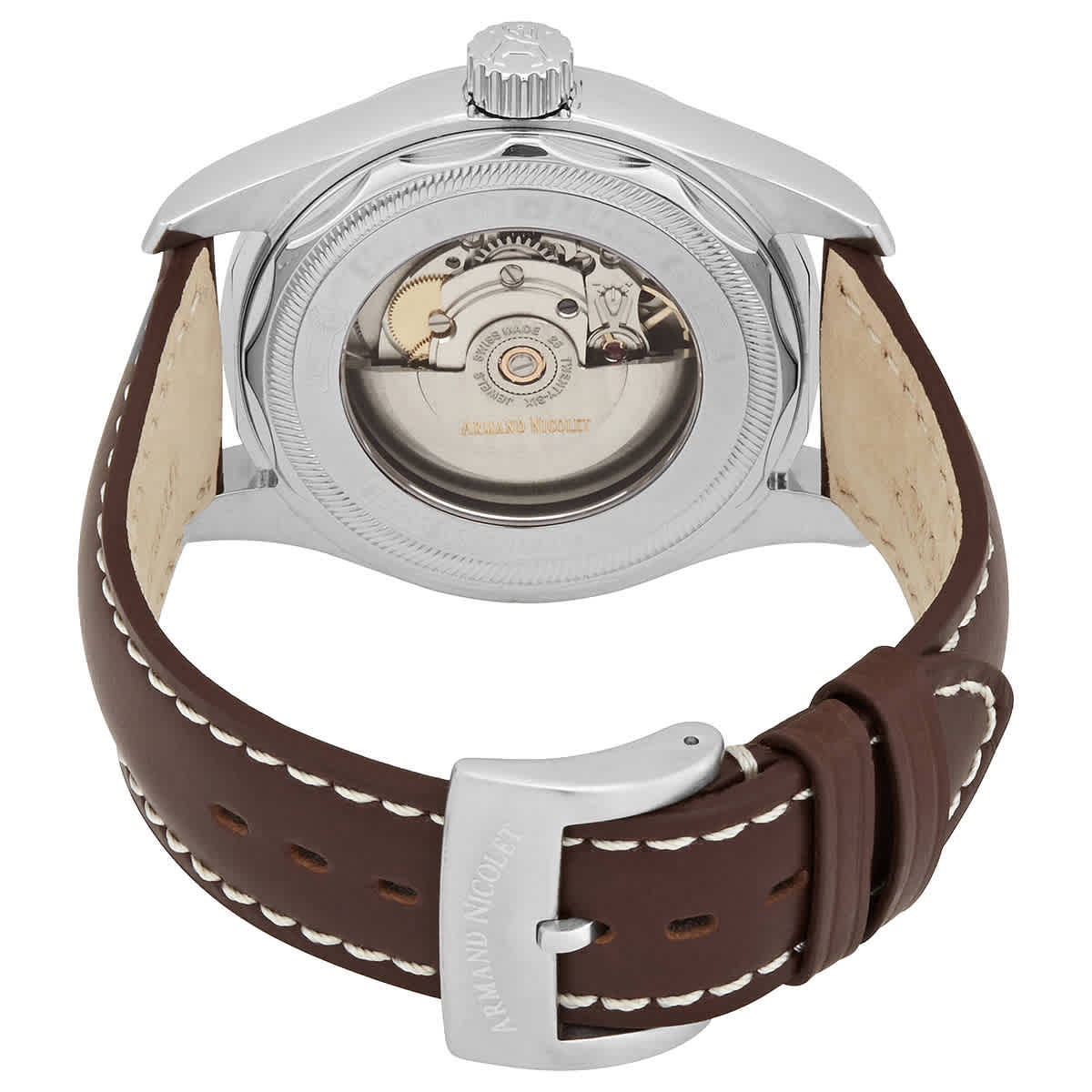 Armand Nicolet MH2 Automatic Silver Dial Mens Watch A640L-AG-P140MR2