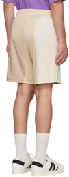 Dime Beige Polyester Shorts