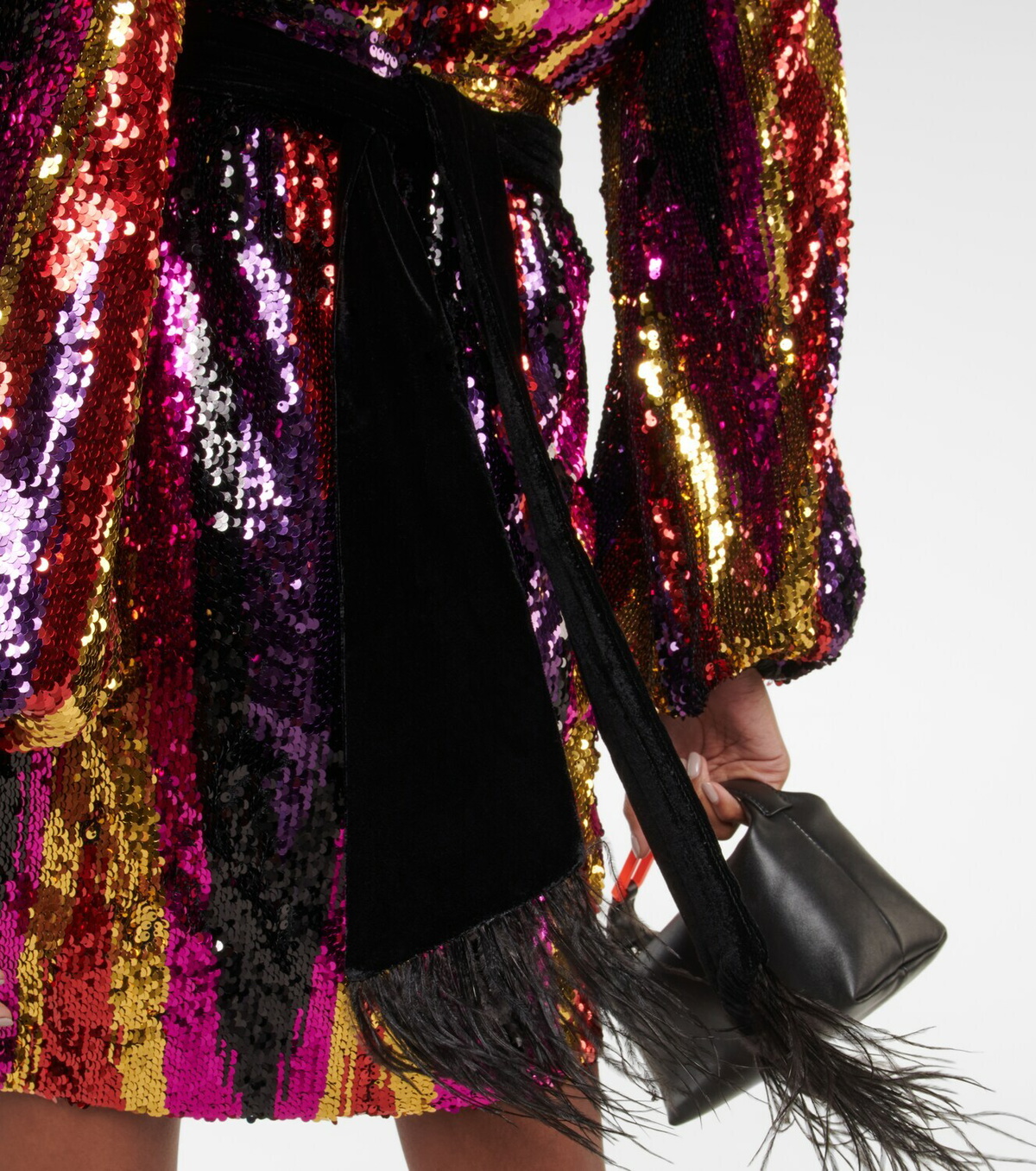 Rebecca Vallance Kaia wrap minidress Rebecca Vallance