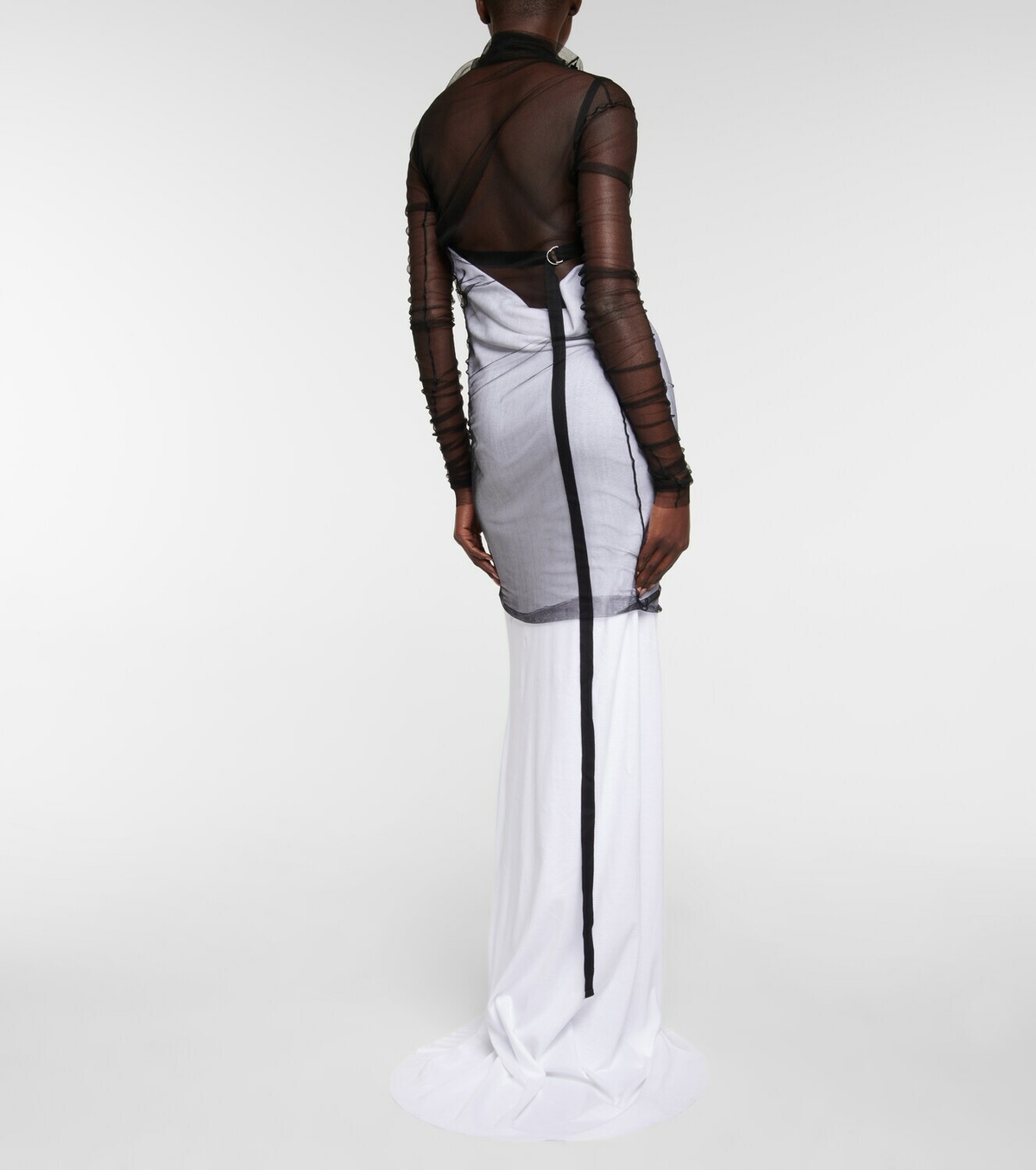 Ann Demeulemeester Silk Blend Sheer Top Ann Demeulemeester