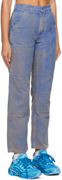 NotSoNormal Blue Paneled Jeans