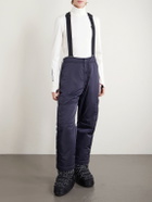 Moncler Grenoble - Wide-Leg Padded Ski Salopettes - Black