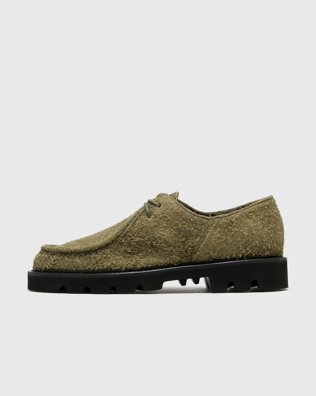 Collegium MOC-TOE DERBY Green Mens Casual Shoe