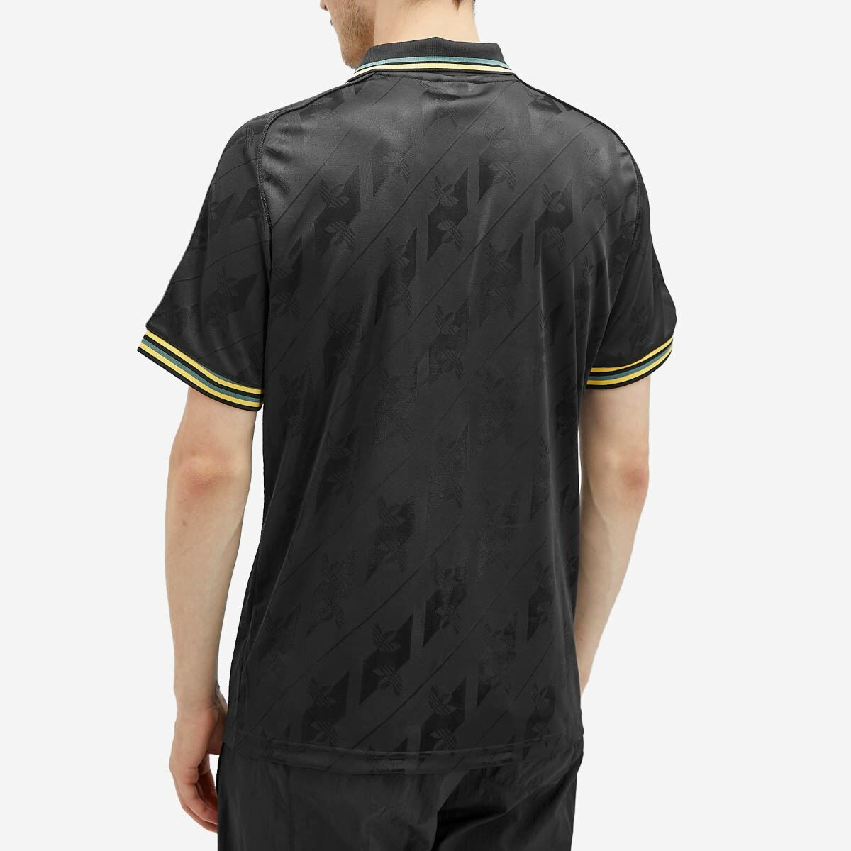 Adidas Men's JFF Short Sleeve Jersey in Black