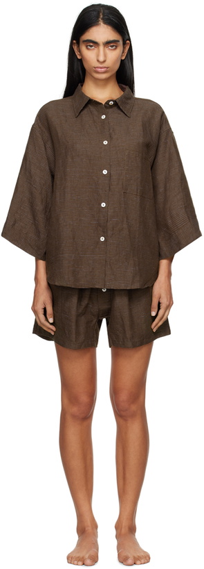 Photo: Deiji Studios Brown 03 Pyjama Set
