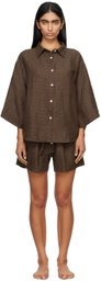 Deiji Studios Brown 03 Pyjama Set