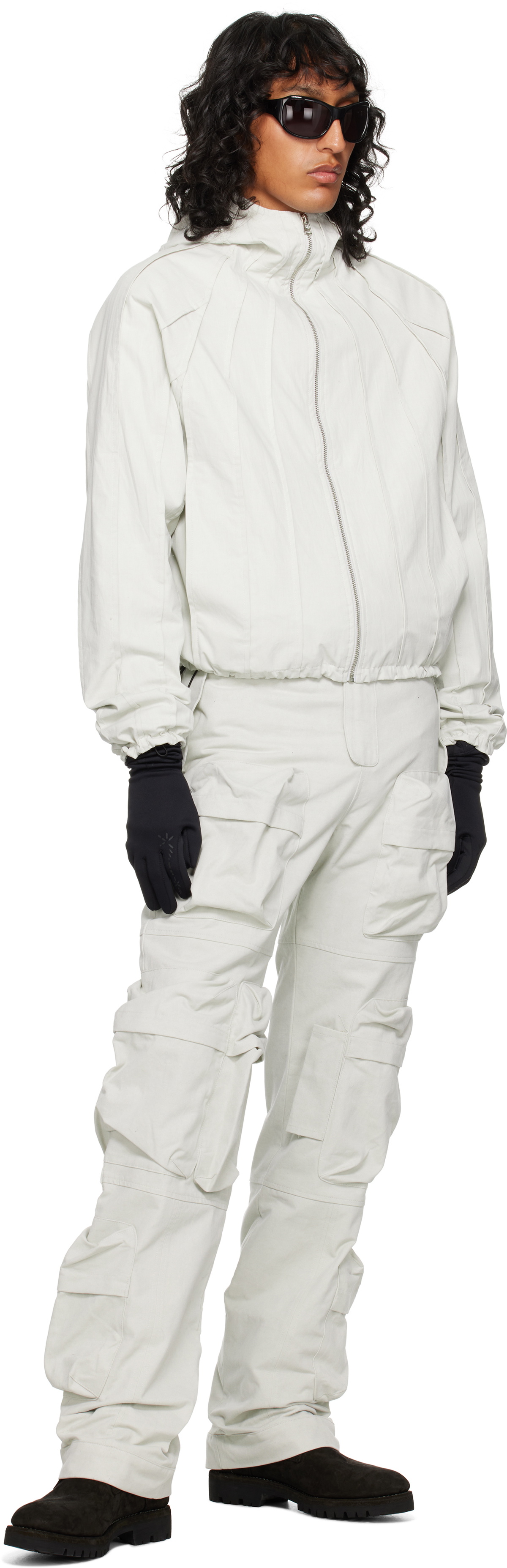 Tondolo Gray Multi Pocket Cargo Pants