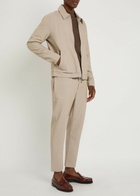 Raith Emilio Everyday Drawstring Woven Trousers Taupe